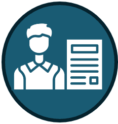 Teal Icons - Contractor Form