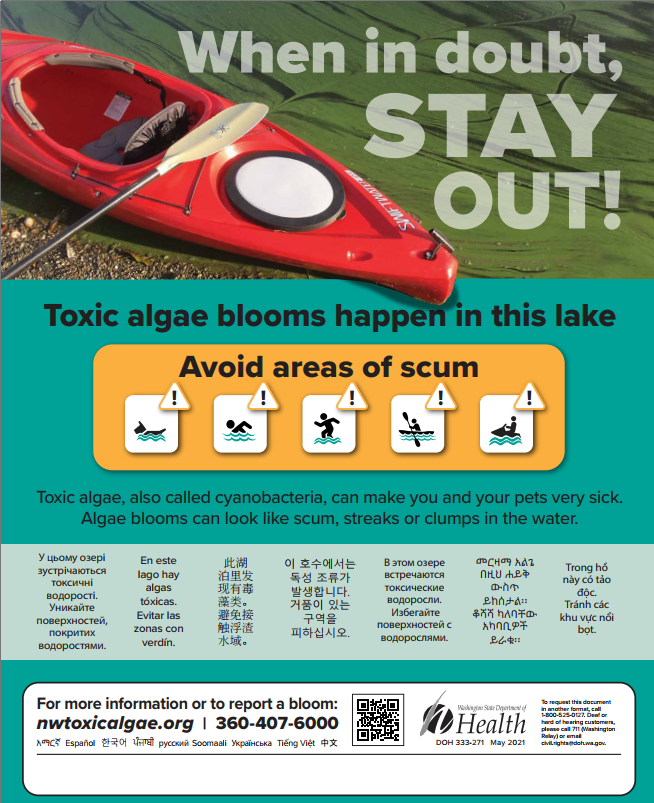 When in doubt, STAY OUT! 