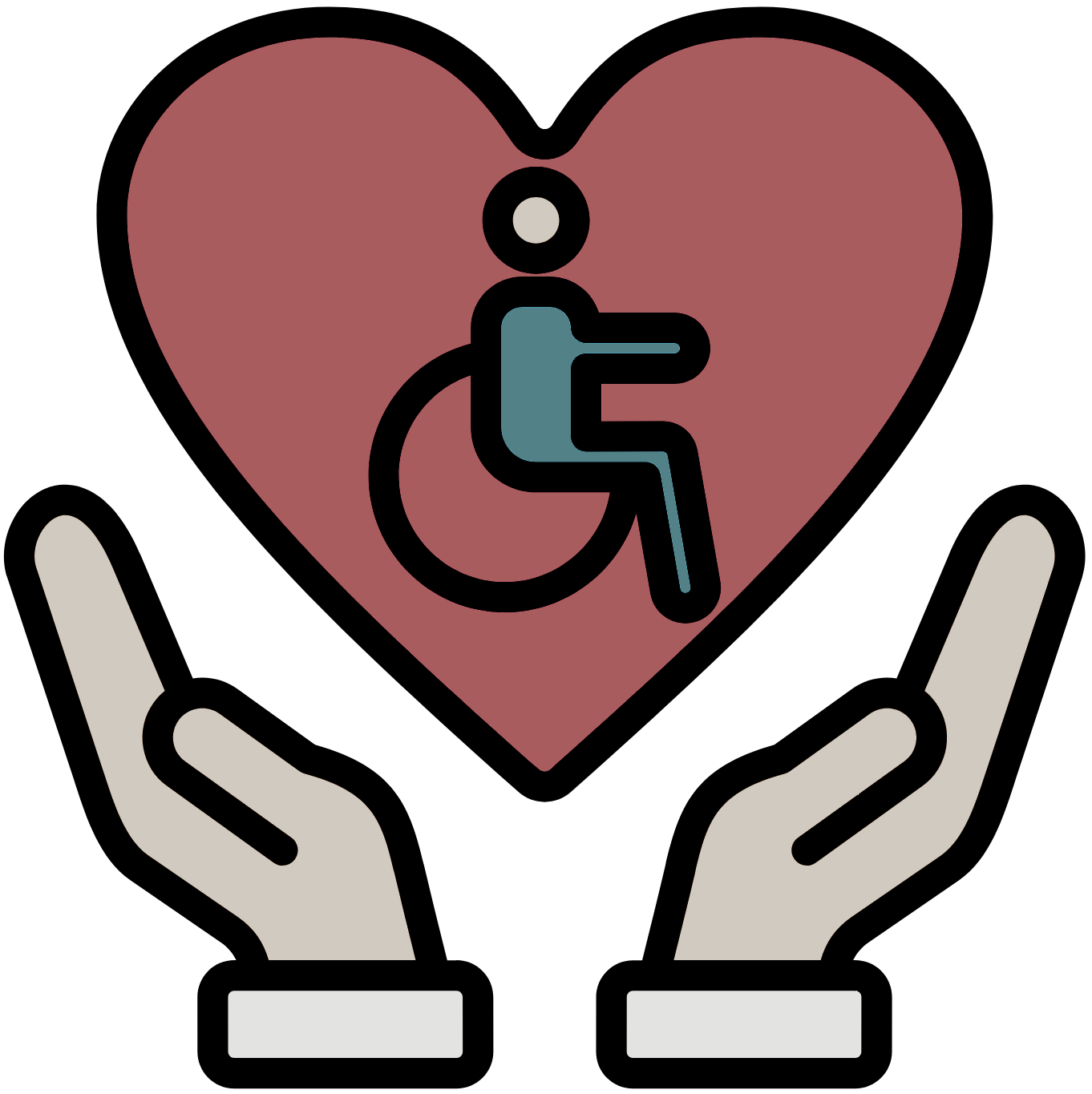 Careing Hands Disability ICON
